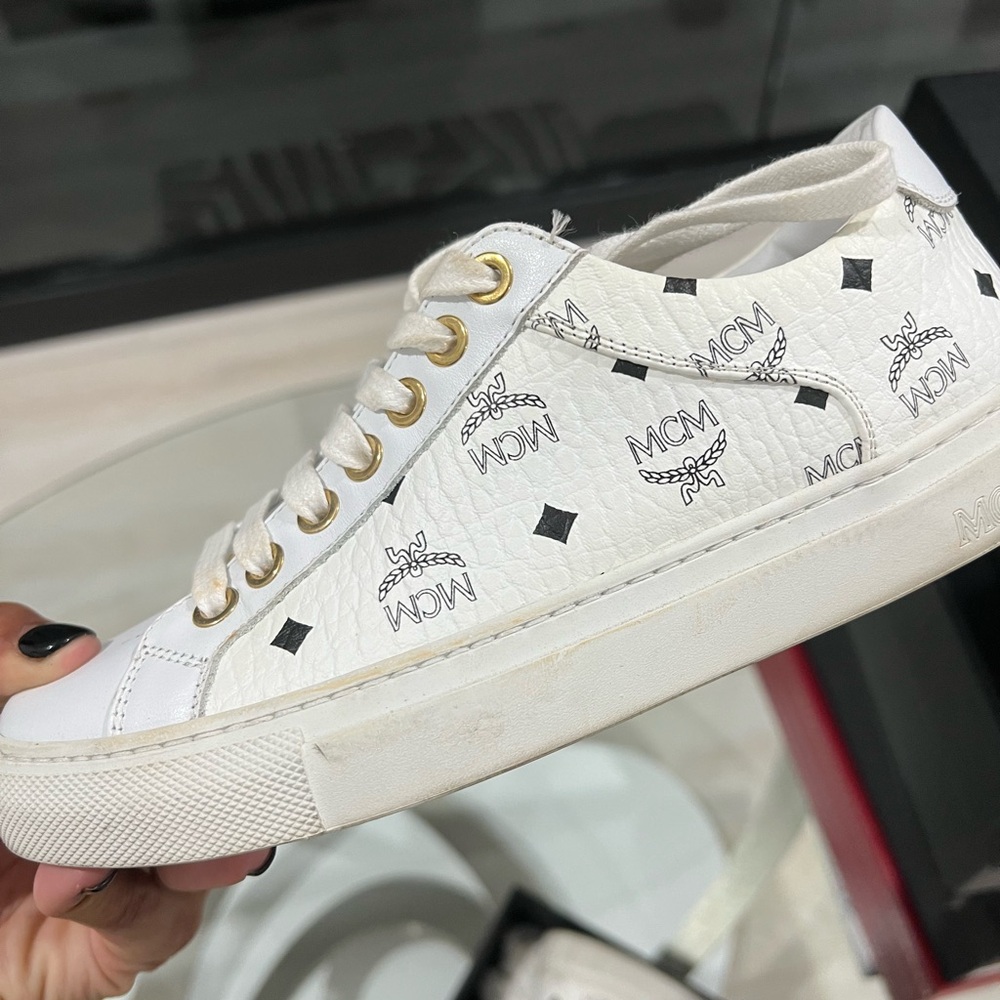 MCM Women's Terrain Lo Sneakers in Visetos